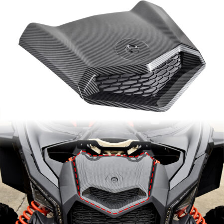 Carbon Fiber Pattern Turbo Hood for Can-Am Maverick X3 XDS XRS MAX Turbo R 2017-2023