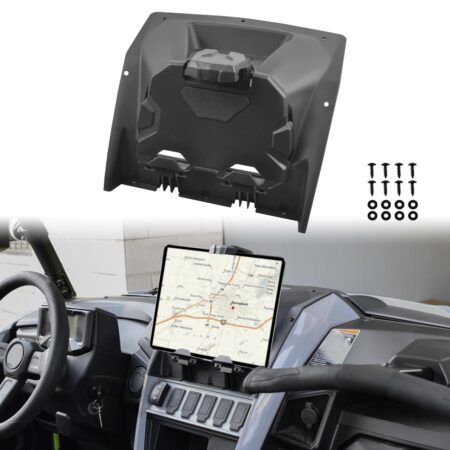 Phone Tablet GPS Holder with Storage Box Organizer Tray for Yamaha RMAX 1000 2021-2023