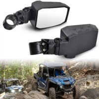 Adjustable Folding Rearview Side Mirrors for Yamaha RMAX2/ RMAX4 2021-2023