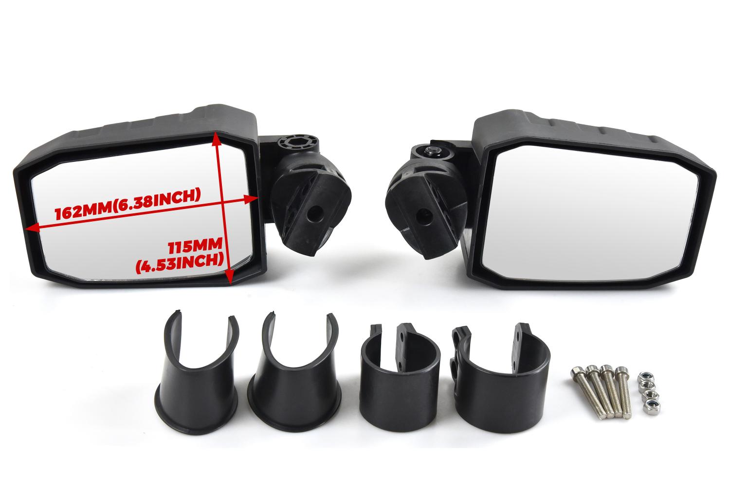 Adjustable Folding Rearview Side Mirrors for Yamaha RMAX2/ RMAX4 2021-2023 - Image 6