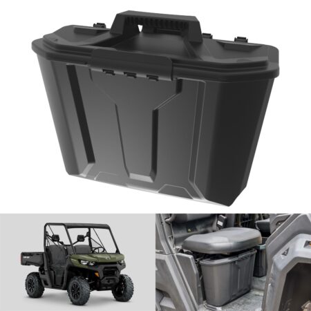 Right Passenger Underseat Storage Bin for Can Am Defender HD8 / HD10 / HD5 / Max HD8 / Max HD10 2016-2021