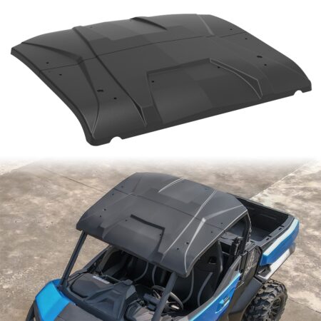 2-piece Combination Hard Roof Top Sun Visor for Can Am Trail Sport 2018-2022 / Commander 2021-2022
