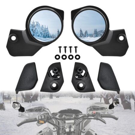 Handguard Rearview Side Mirrors for Ski-Doo REV Neo XS XM XP XR XU