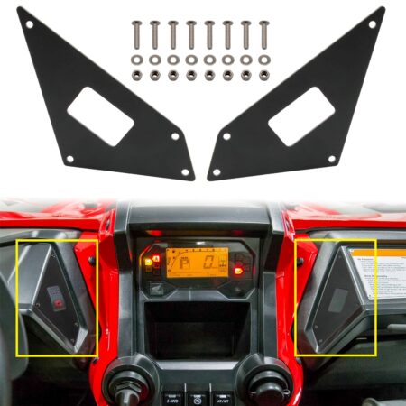 Left & Right Center Dash Console Switch Plate Panels for Honda Talon 1000R / 1000X / 1000X-4 2019-2021