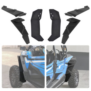 Wider Front Mud Flaps & Rear Fender Flares Kit for Polaris RZR XP/XP 4 1000