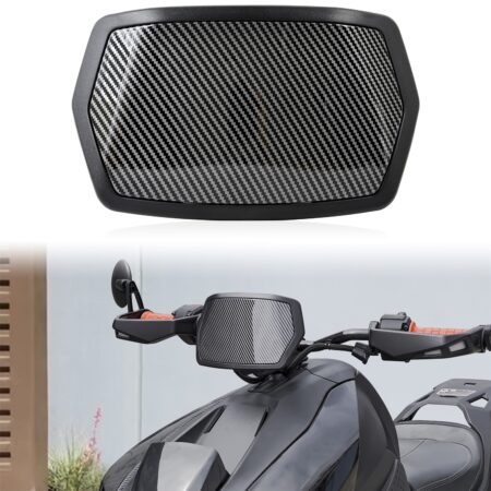 Carbon Fiber Pattern Plastic Gauge Spoiler for Can-Am Ryker All Models