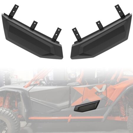 Rear Lower Door Inserts with Built-in Frame for Honda Talon 1000X-4 2019-2022
