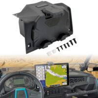 Electronic Device Holder with Storage Box Organizer Tray for Polaris RZR XP