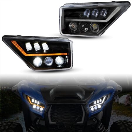 LED Headlights for Kawasaki Teryx KRX KRF 1000 2020-2022