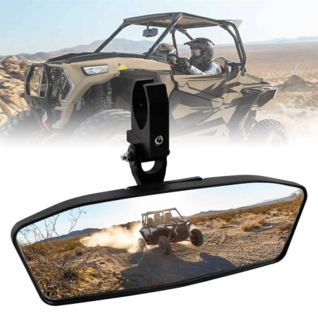 Rear View Convex Center Mirror for Polaris RZR PRO XP / Can Am X3 / Trail / Kawasaki / Talon / Pioneer