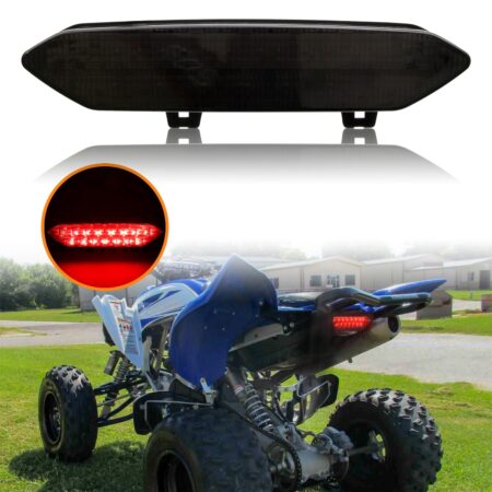 LED Smoked Black Tail Light Brake Light Taillight for Yamaha Raptor 700