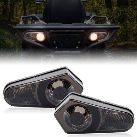 Smoked Black Tail Lights Housing for Sportsman / RZR / ACE 2005-2022