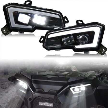 LED Headlights Assembly for Polaris Sportsman XP 1000 850 570 450 2021-2023