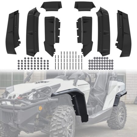 Extended Fender Flares Mud Flaps for Can-Am Commander & Commander Max 800 1000 2011-2020