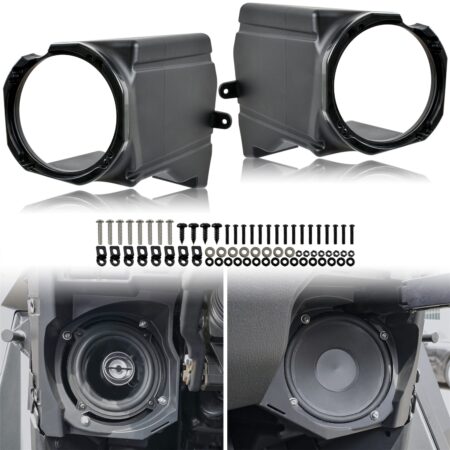 Under Dash Speaker Pods Dashboard Speakers Enclosures Holders for Polaris RZR PRO XP XP4 / RZR PRO R/RZR Turbo R