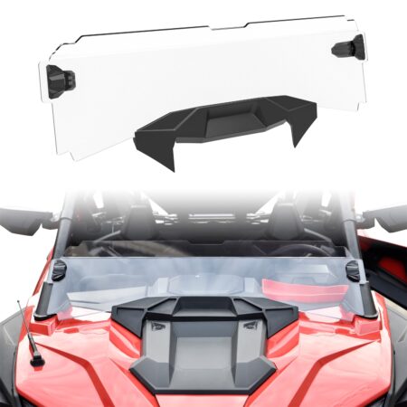 Clear Poly Vented Half Windshield for Polaris RZR Pro XP/ XP4 2020-2023 RZR Pro R/RZR Turbo R