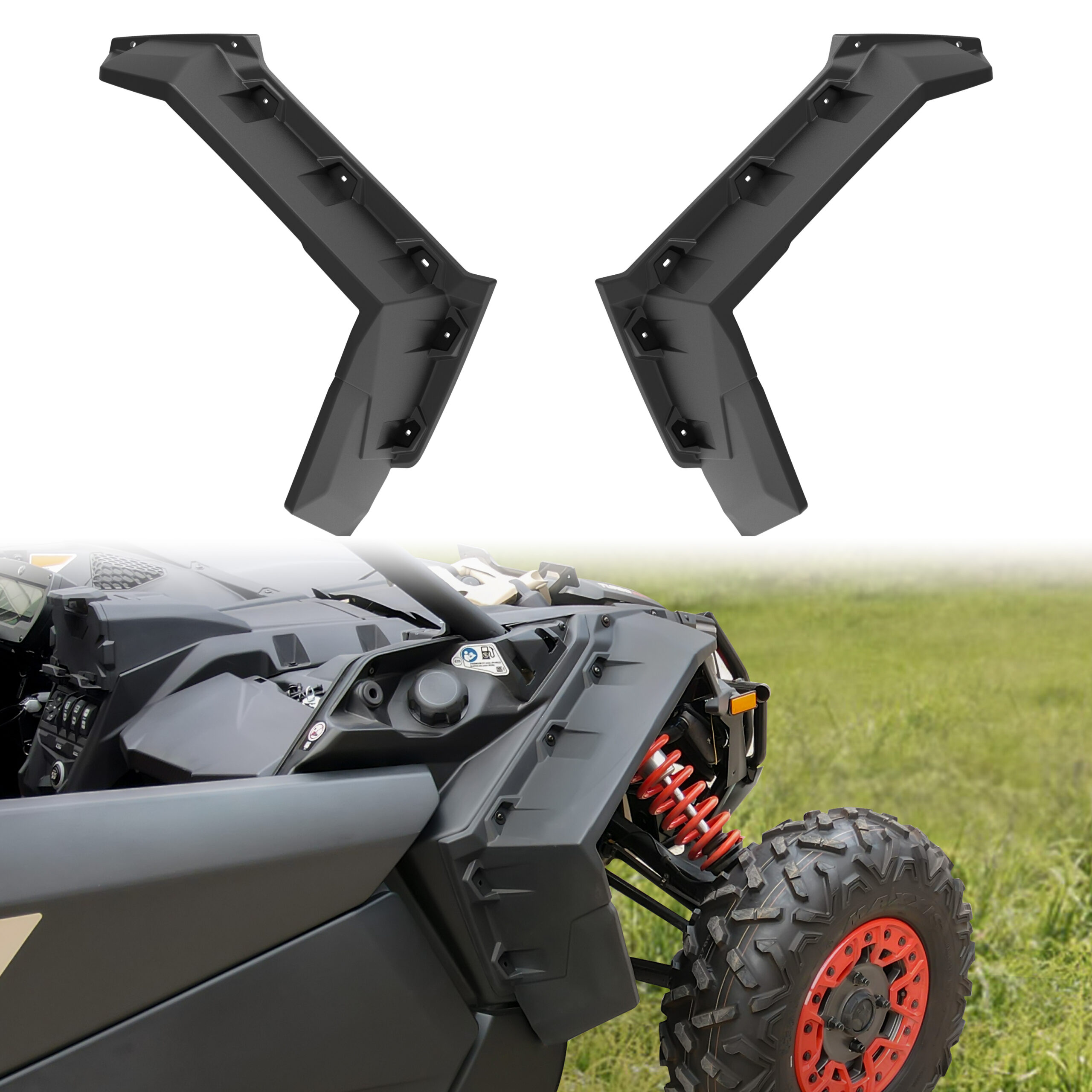 Wider Extended Fender Flares Kit for Can-Am Maverick X3 MAX All Models