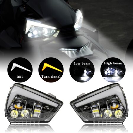 LED Headlights Assembly for Can-Am Ryker All Models