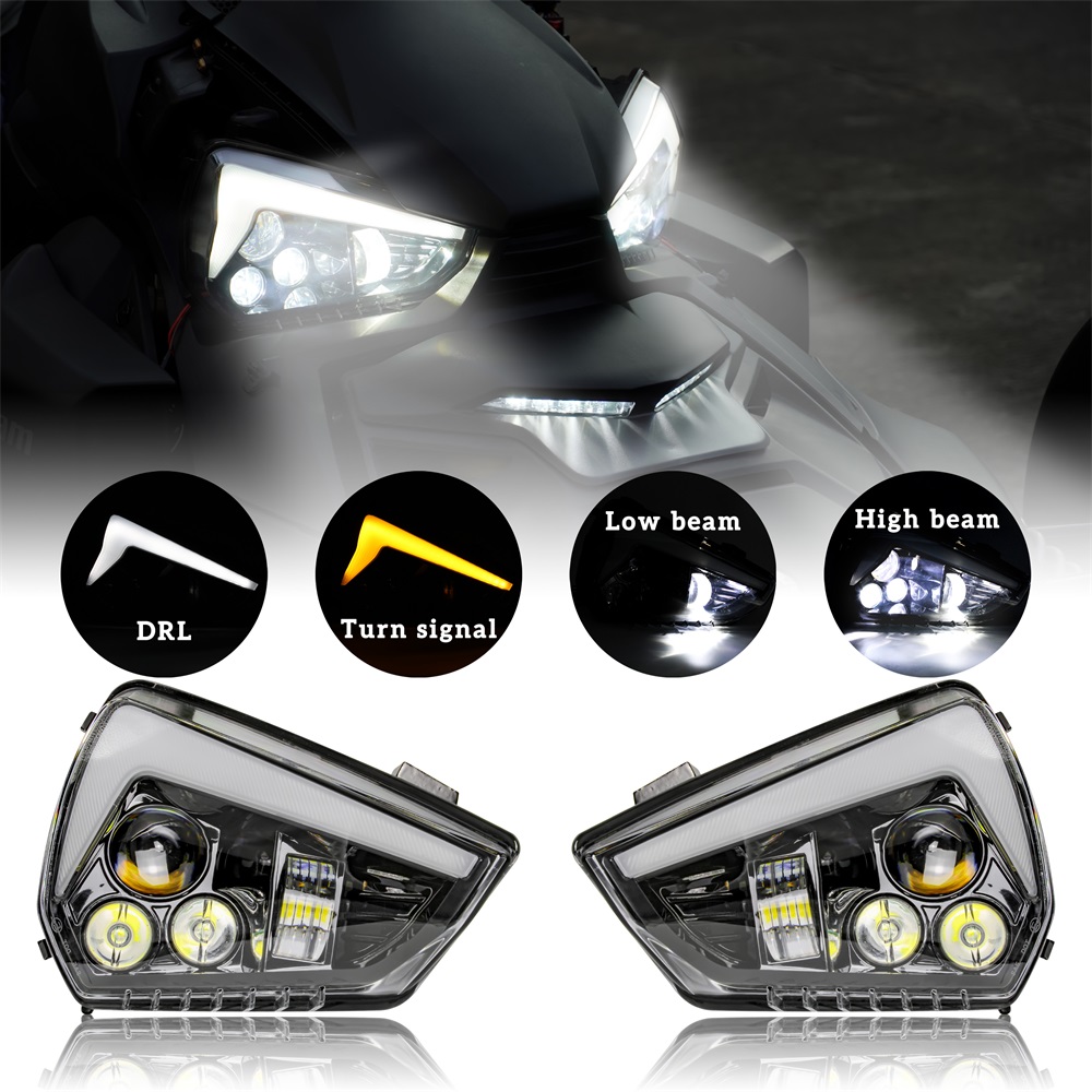 LED Headlights Assembly for Can-Am Ryker All Models