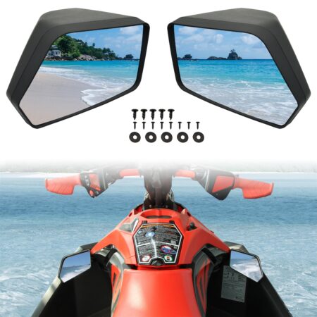 High-Definition Convex Side Mirrors for all Sea-Doo Spark models Replace OEM 295100748