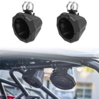 Speaker Enclosure with 1.75" to 2" Mounting Clamps for Polaris RZR 1000 900 and Can-Am Maverick X3/Commander/Defender