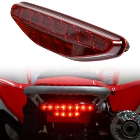 Red LED Tail Light Assembly for Honda TRX 450 R ER 2006-2014