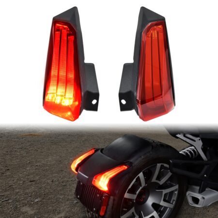 LED Red Tail Lights for Can-Am Ryker 600 900 & Ryker Rally 2019-2023