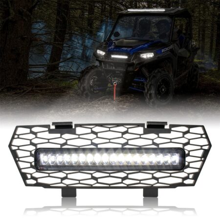 Mesh Grille with LED Light for Polaris General 4 1000