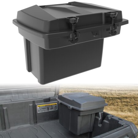 Double Layer Cargo Storage Box for Can Am Defender HD5 HD8 HD10 Max/ Commander