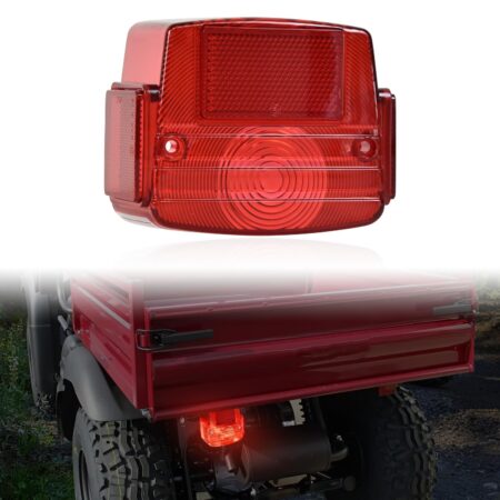 Red Tail Light Housing for Kawasaki Mule 1990-2020 Replace #23026-1019