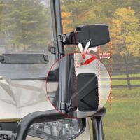 Adjustable Rear View Side Mirrors for for Polaris Ranger XP 1000 570 General XP 1000 - Image 2