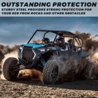 Nerf Bars Rock Sliders Frame Side Steps for Polaris RZR XP 4 1000 - 4 Doors - Image 2