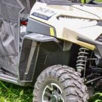 Front & Rear Extended Fender Flares Mud Flaps for Polaris Ranger XP 1000 - Image 3