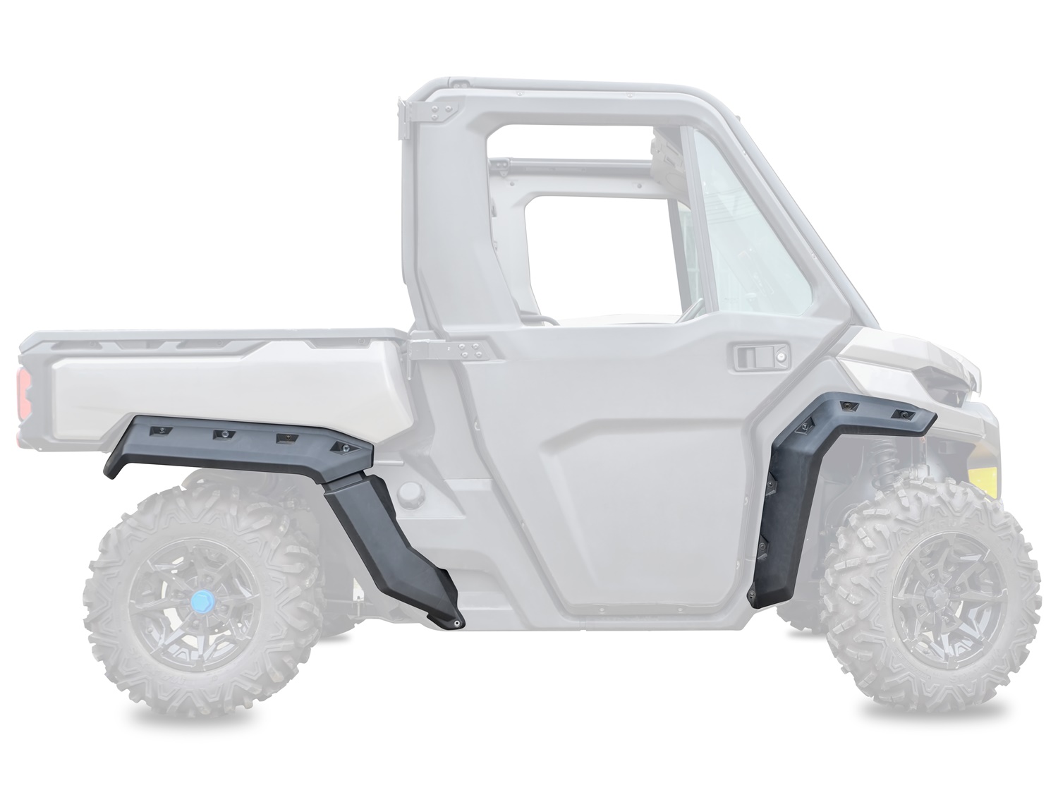 Extended Front & Rear Fender Flares Kit for Can-Am Defender HD5 / HD8 / HD10 / MAX 2016-2021 - Image 3