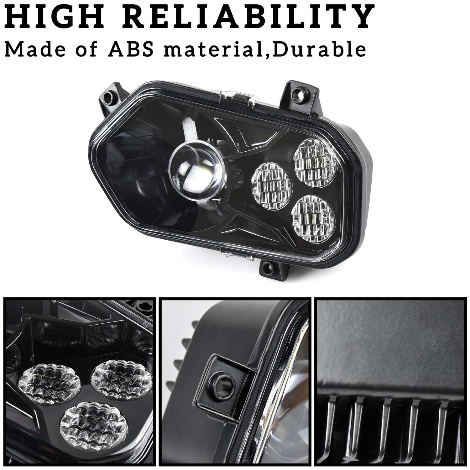 Aazon.co: SAUTVS LED Headlights For Polaris Ranger XP 1000/Crew 2018-2025 Accessories, LED - View #6