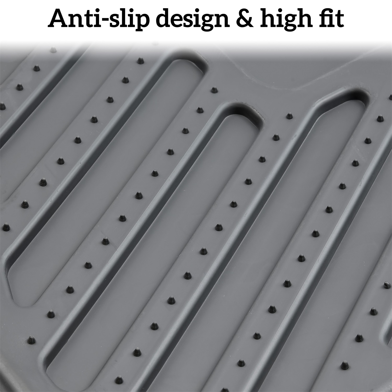 TPE Floor Mats Front Rear Row Floor Liners All Weather Protection Slush Mats for Polaris Ranger Crew XP 1000 - Image 3