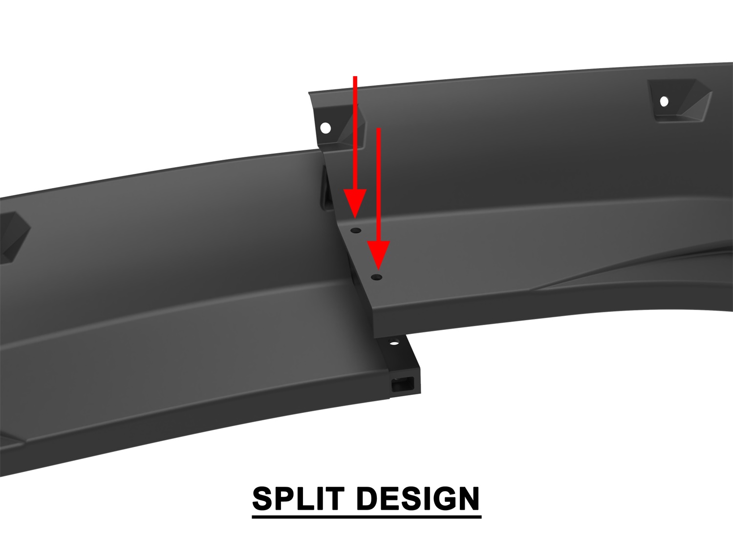 Front & Rear XXL Wider Fender Flares Kit for Kawasaki Teryx KRX 1000 2020-2023 - Image 3