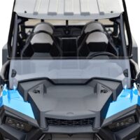 Clear Half Windshield for Polaris RZR XP 1000 Turbo XP 4 - Image 3
