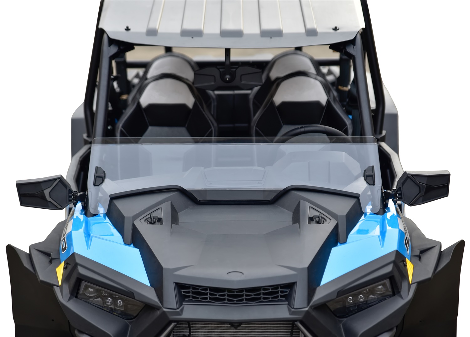 Clear Half Windshield for Polaris RZR XP 1000 Turbo XP 4 - Image 3
