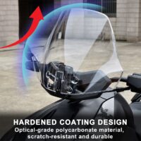 Wider Adventure Adjustable Windshield for Can-Am Ryker All Models - Image 3