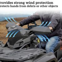Handguards Protector Wind Deflector for Can Am Outlander MAX Renegade 2006-2022 - Image 4