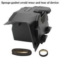 Electronic Device Holder with Storage Box Organizer Tray for Polaris RZR XP - Image 4