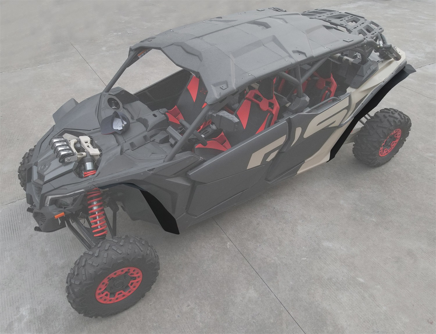 Large Front & Rear Mud Flaps for Can-Am Maverick X3 / X3 MAX 2017-2023 - Image 4