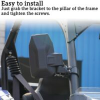 Adjustable Folding Side Rear View Mirrors for Kawasaki Teryx KRX 1000 2020-2023 - Image 4