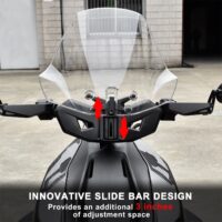 Wider Adventure Adjustable Windshield for Can-Am Ryker All Models - Image 4