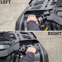 Handguards Protector Wind Deflector for Can Am Outlander MAX Renegade 2006-2022 - Image 5