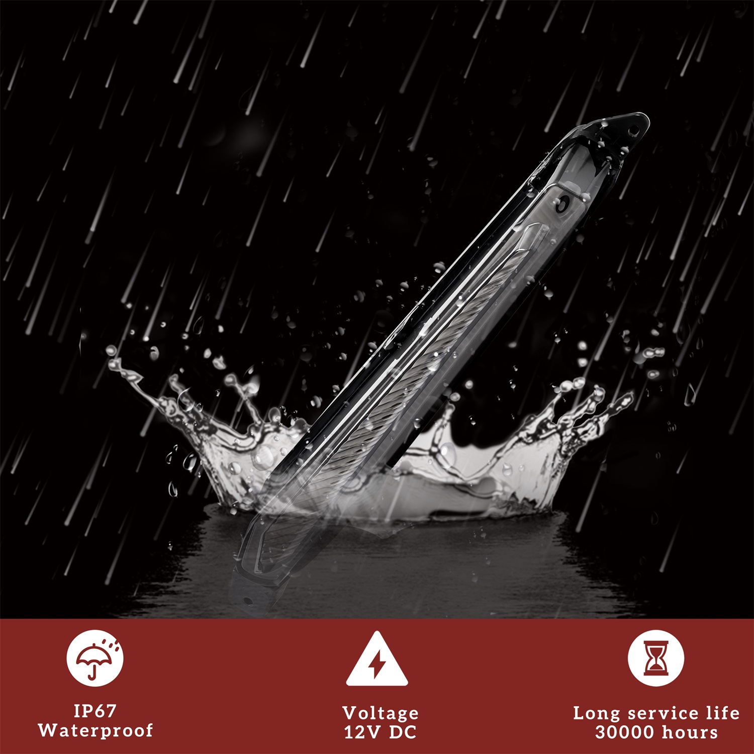 Front DRL Turn Signal with Yellow Flashing Lights for Can-Am Spyder RT 2020-2022 - Image 5