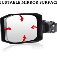 Adjustable Rear View Side Mirrors for for Polaris Ranger XP 1000 570 General XP 1000 - Image 5