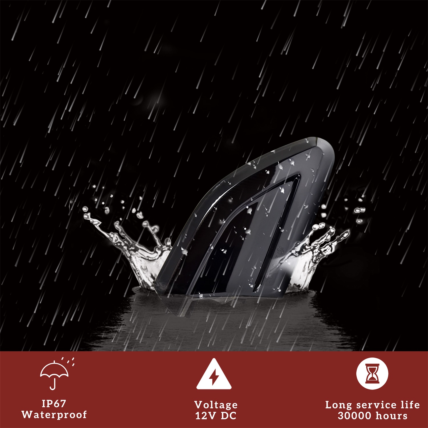 Smoked Black LED Tail Lights for Can-Am Spyder F3 All Models - Image 5