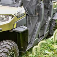 Front & Rear Extended Fender Flares Mud Flaps for Polaris Ranger XP 1000 - Image 5